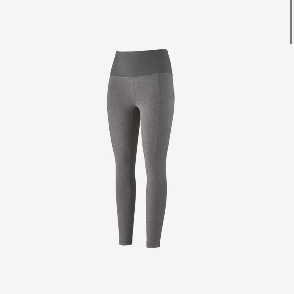 Patagonia Lightweight Pack Out Tights | Running Leggings Base Layer Grey Pockets